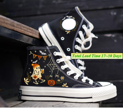 Ghost embroidered high top - ghost,